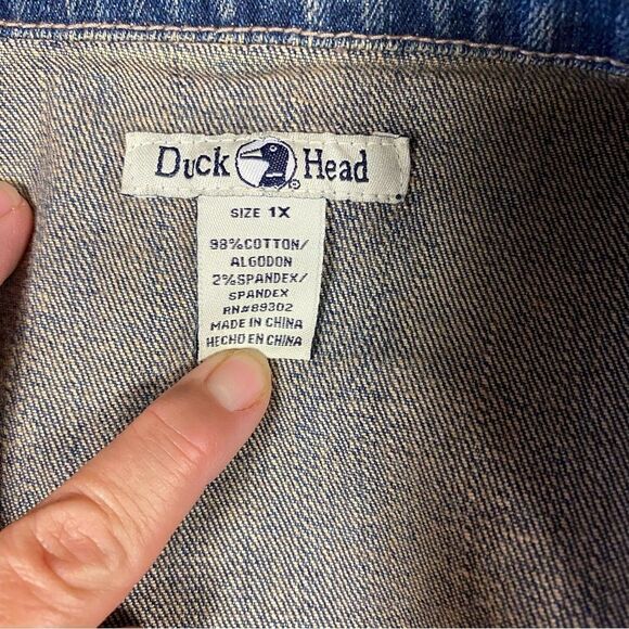 Duck Head Denim Jacket size L - Picture 6 of 7